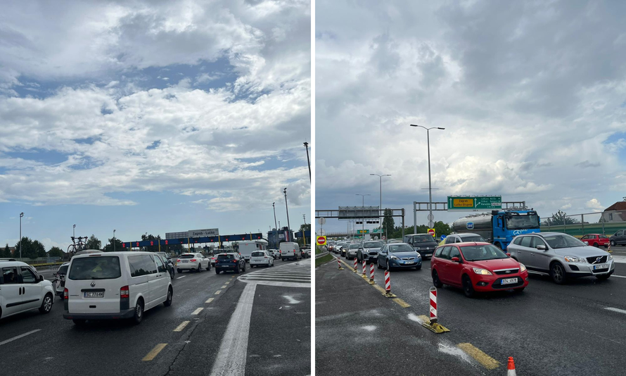 VIDEO Stvorila se veća gužva na Lučkom: Kolona vozila duga je oko 1 kilometar prema moru