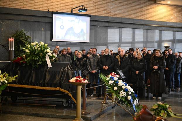 Zagreb: Posljednji ispraćaj Siniše Šveca