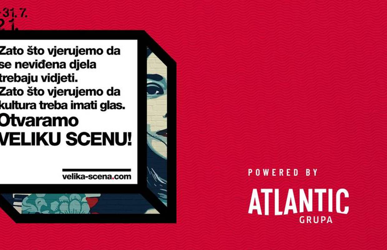 Velika Scena Atlantic Grupe promovira mlade umjetnike i kreativce