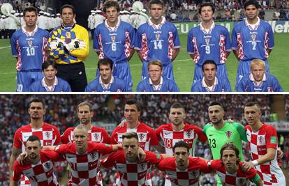 'Vatreni' 1998. ili pak 'vatreni' 2018.? Sastavite idealnu ekipu