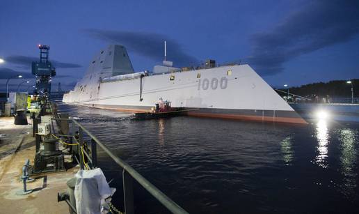 Novi američki razarač Zumwalt podsjeća na Ratove zvijezda