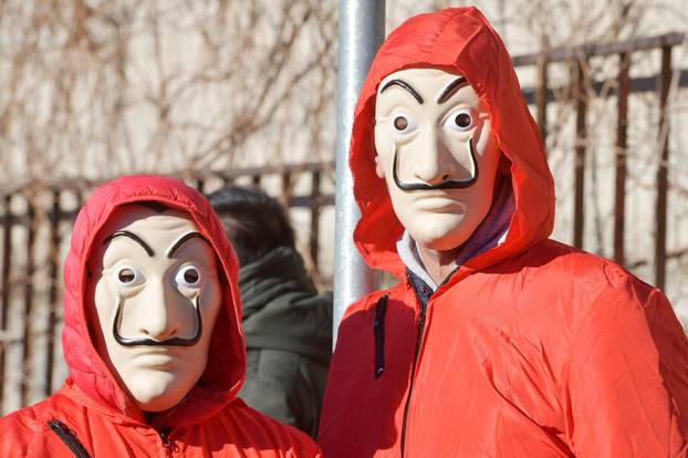 Šibenski karneval na gradskim ulicama