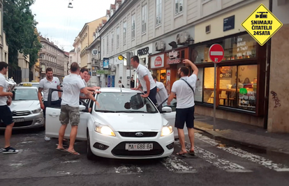 Prije dubrovačke fešte, Jugaši zaskočili automobil u Zagrebu