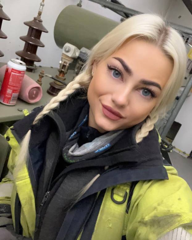 FOTO Plavokosa ljepotica radi na naftnoj platformi: Ljude to šokira! Dižem se u četiri ujutro