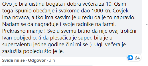 Aleksandar podijelio 5000 kn s gostima, gledatelji zadovoljni: 'Bravo! Aco prava si bećarina...'