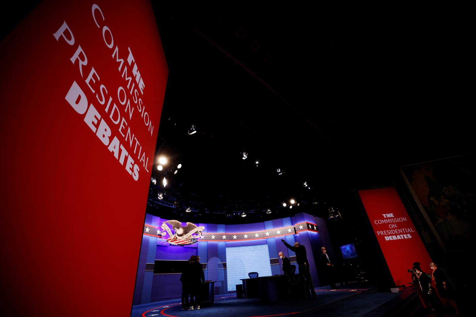 The stage is set for the vice presidential debate in Salt Lake City
