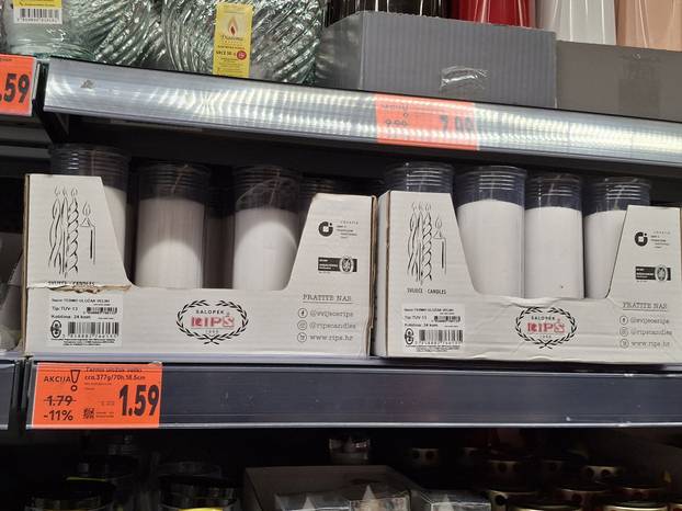 Ponuda lampiona u Kauflandu u Sloboštini