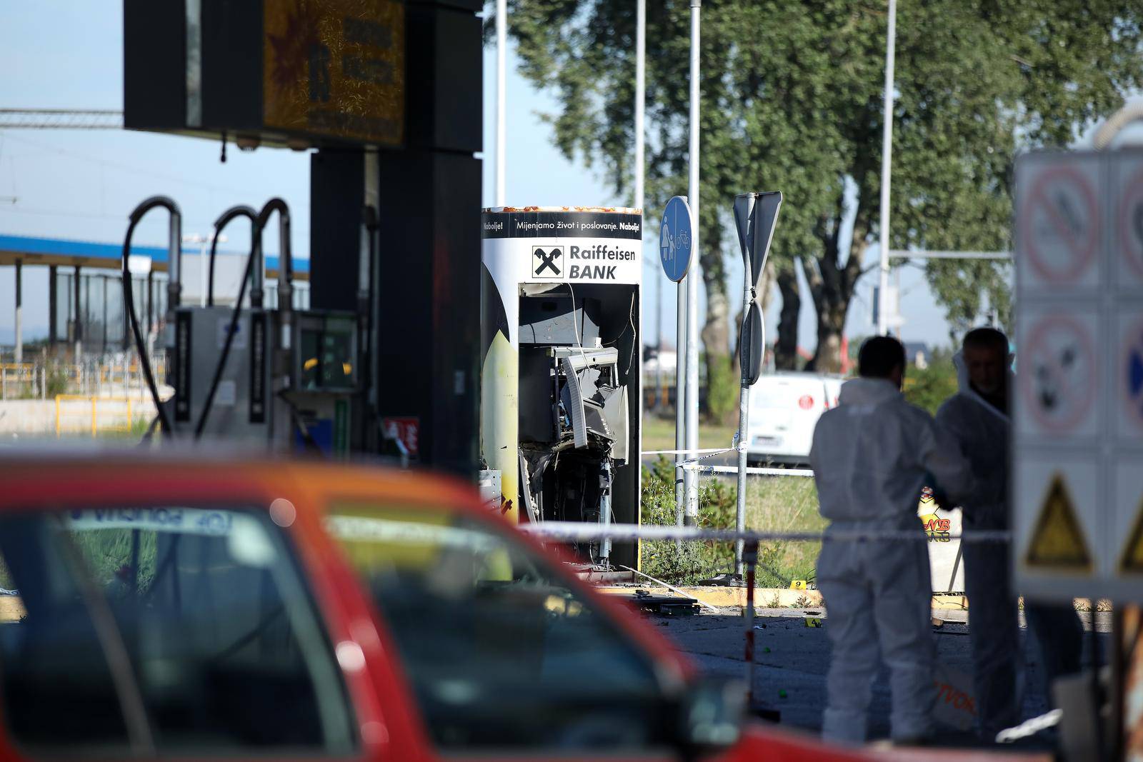 Zagreb: Raznesen bankomat pokraj benzinske postaje