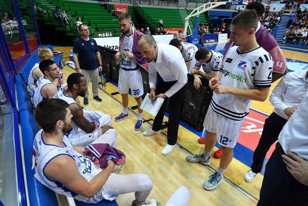 Druga utakmica doigravanja prvenstva Hrvatske za ko&scaron;arka&scaron;e, KK Cibona - KK Zadar