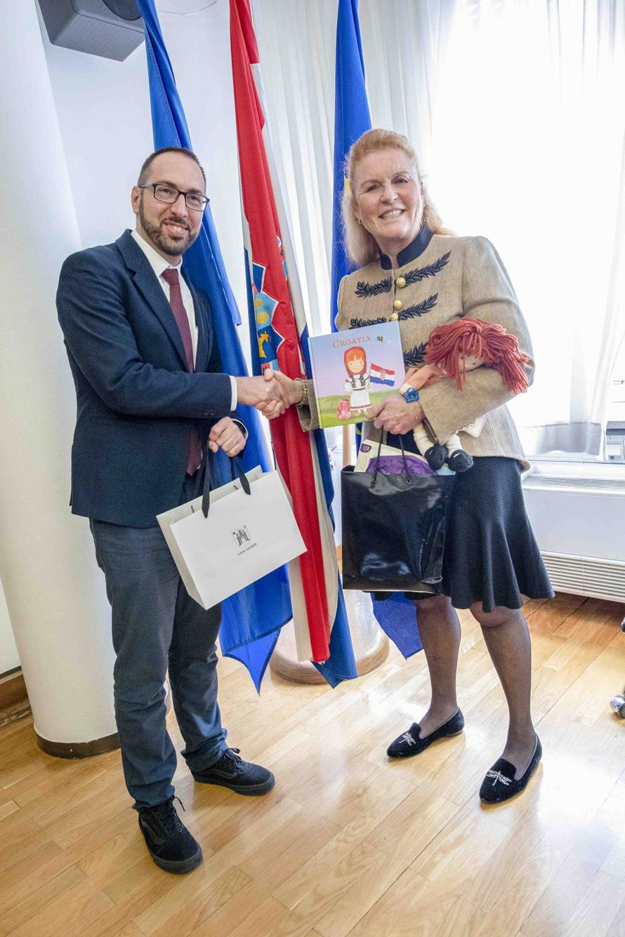 Vojvotkinja od Yorka u Zagrebu: 'Volontiranje mi je spasilo život'