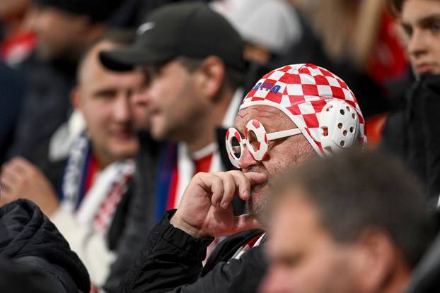 Prag: Atmosfera na tribinama tijekom susreta Češke i Hrvatske u kvalifikacijama za FIFA Svjetsko prvenstvo