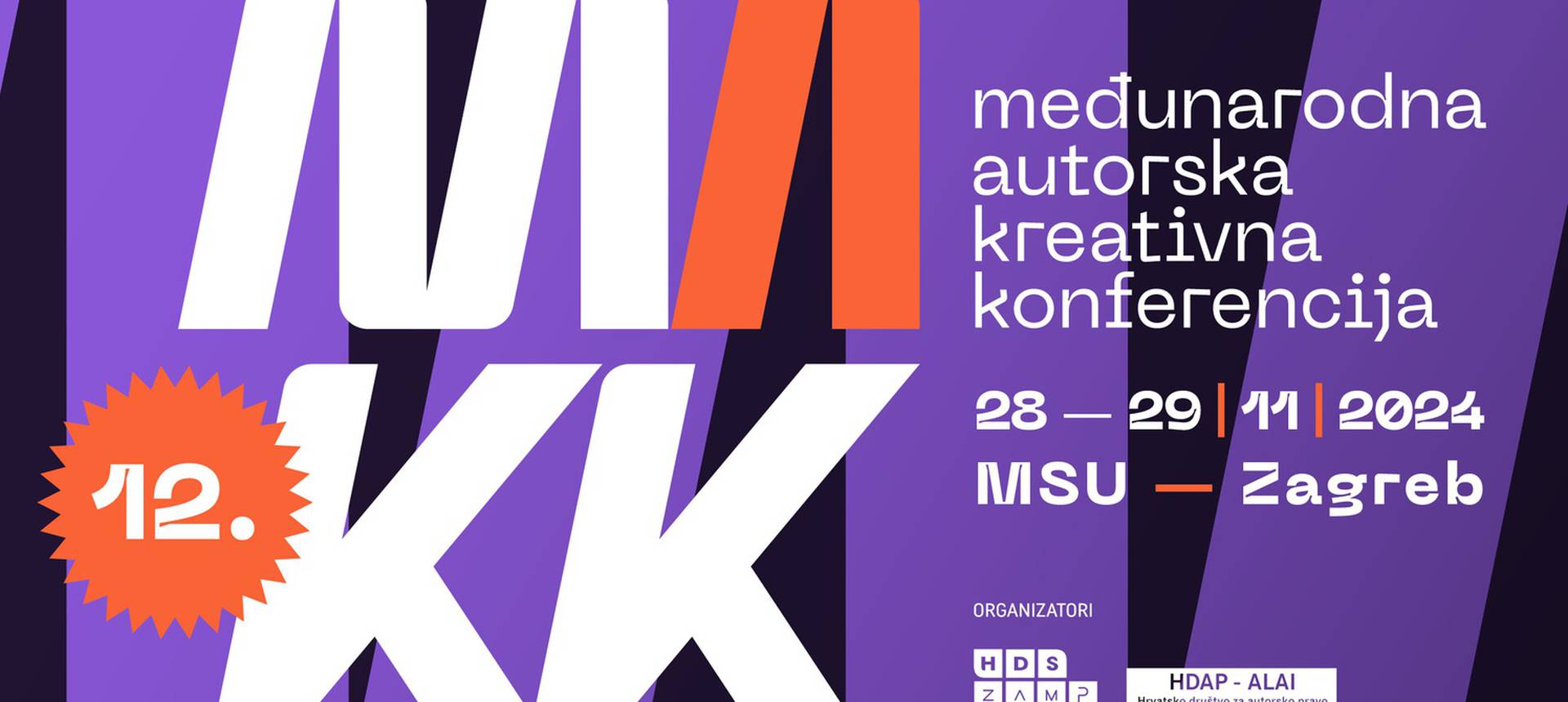 12. Međunarodna autorska kreativna konferencija objavljuje dvodnevni program