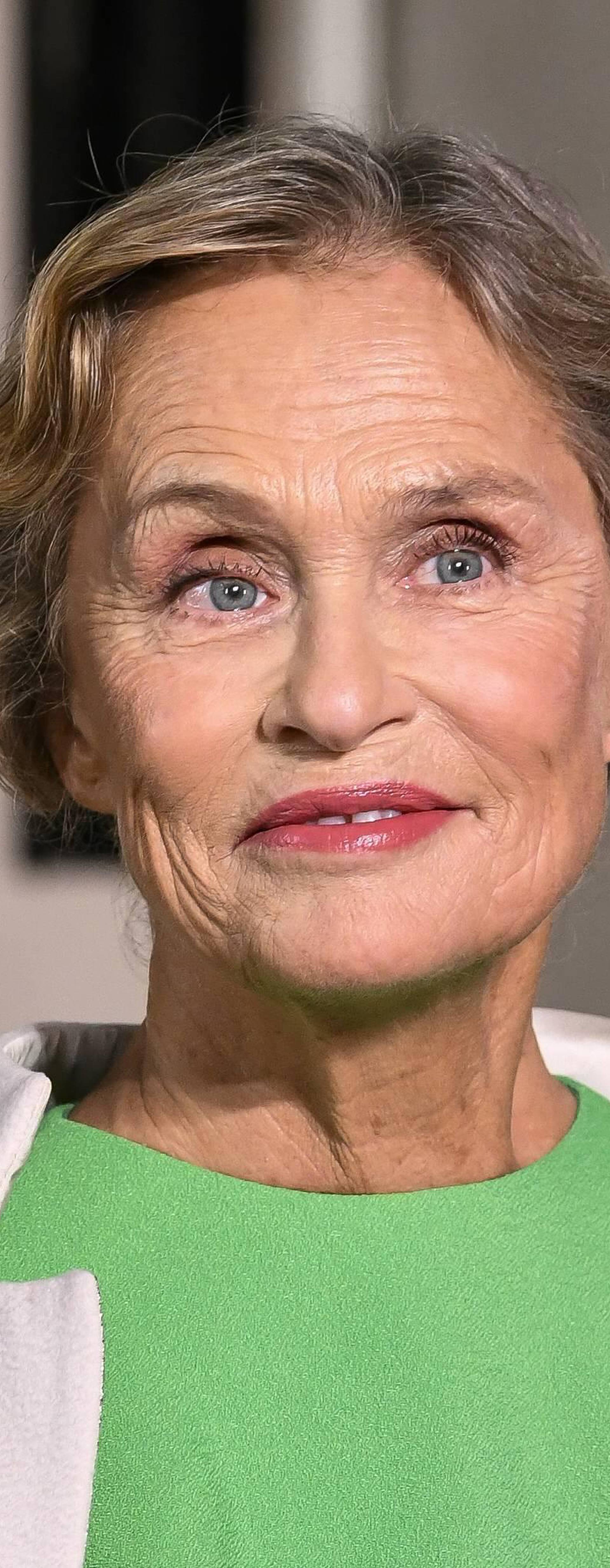 Lauren Hutton at VALENTINO AW19-20 Runway during Haute Couture Autumn Winter 2019/20 Collection - Paris, France 03/07/2019