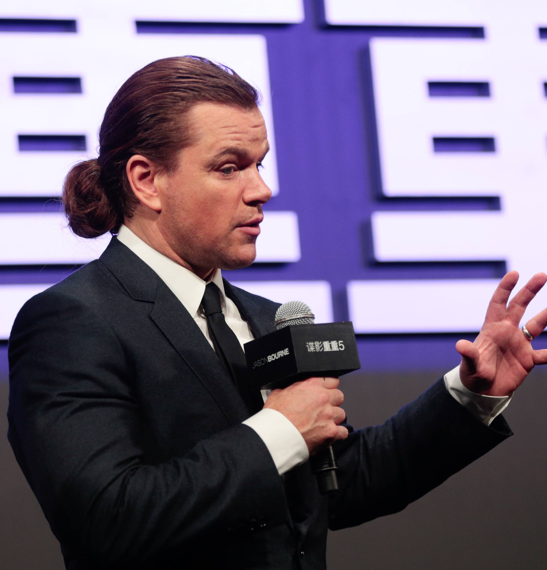 Jason Bourne Press Conference In Beijing