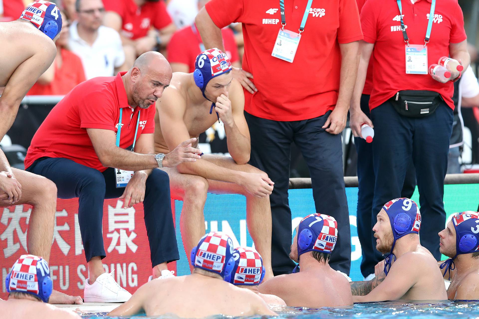 FINA Svjetsko prvesntvo u vaterpolu, polufinale, Španjolska - Hrvatska