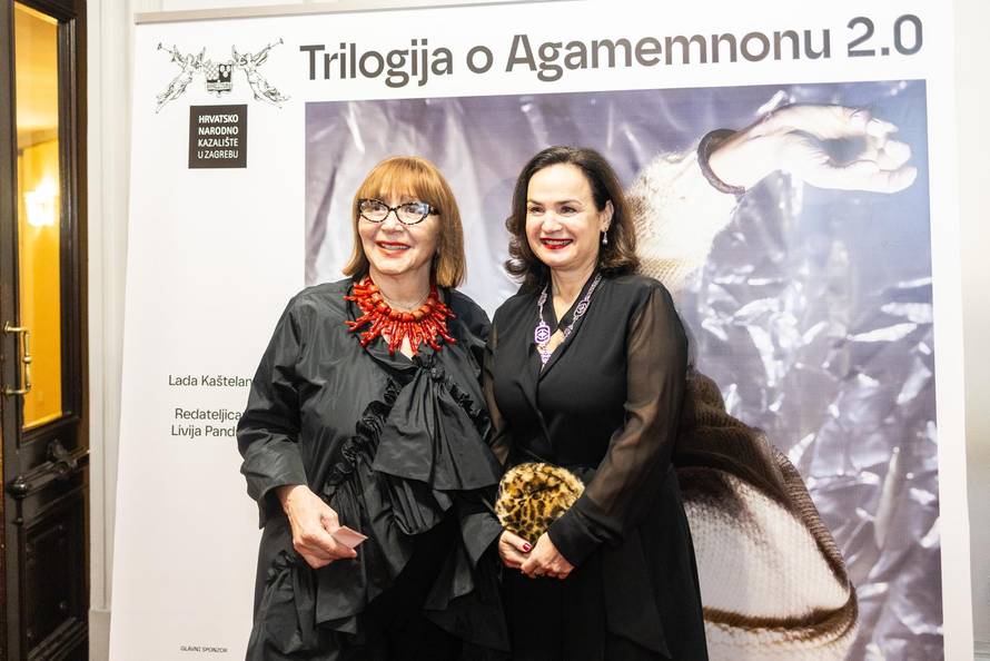 Zagreb: Poznati na premijeri predstave "Trilogija o Agamemnonu 2.0"