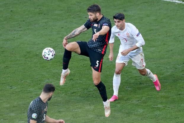 Kopenhagen:  UEFA Europsko prvenstvo 2020, Hrvatska - Španjolska