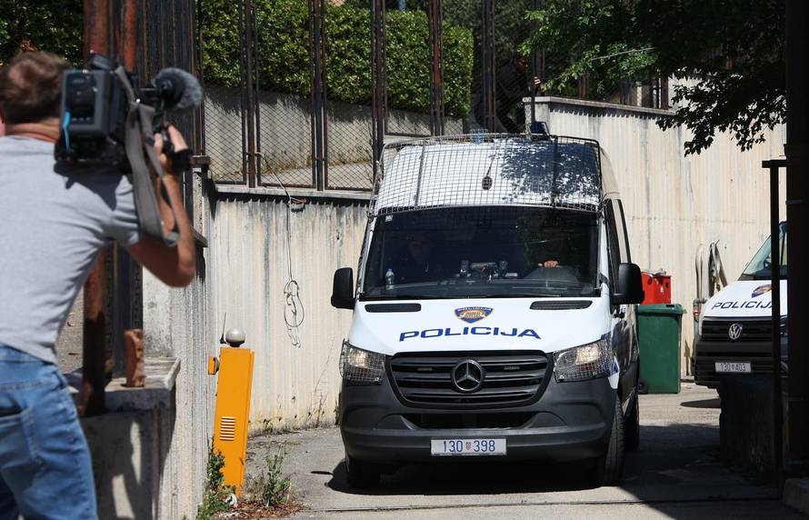 Šibenik: Privođenje Kristijana Aleksića, osumnjičenog za ubojstvo 19-godišnjaka