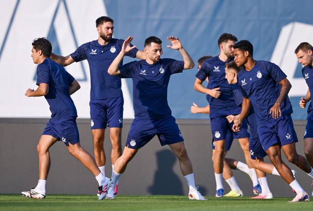 Zagreb: Trening igrača Dinama 