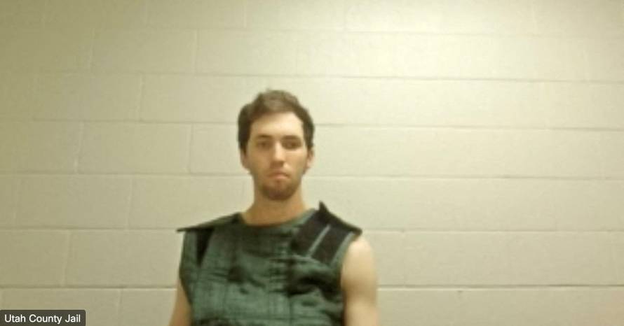 Tyler Robinson, the suspect in the fatal shooting of U.S. conservative commentator Charlie Kirk, he makes his first appearance via video feed at Utah County Justice Court, in Provo