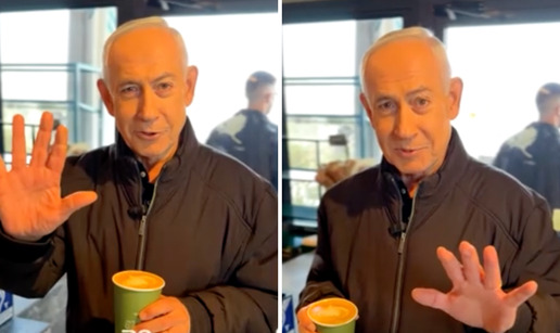 VIDEO Netanyahu demantirao glasine o svojoj smrti: '&Zcaron;elite li izbrojati koliko imam prstiju?'