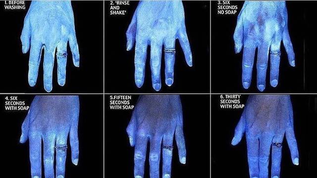 Evo koliko su ruke prljave kada ih kratko isperete sa sapunom