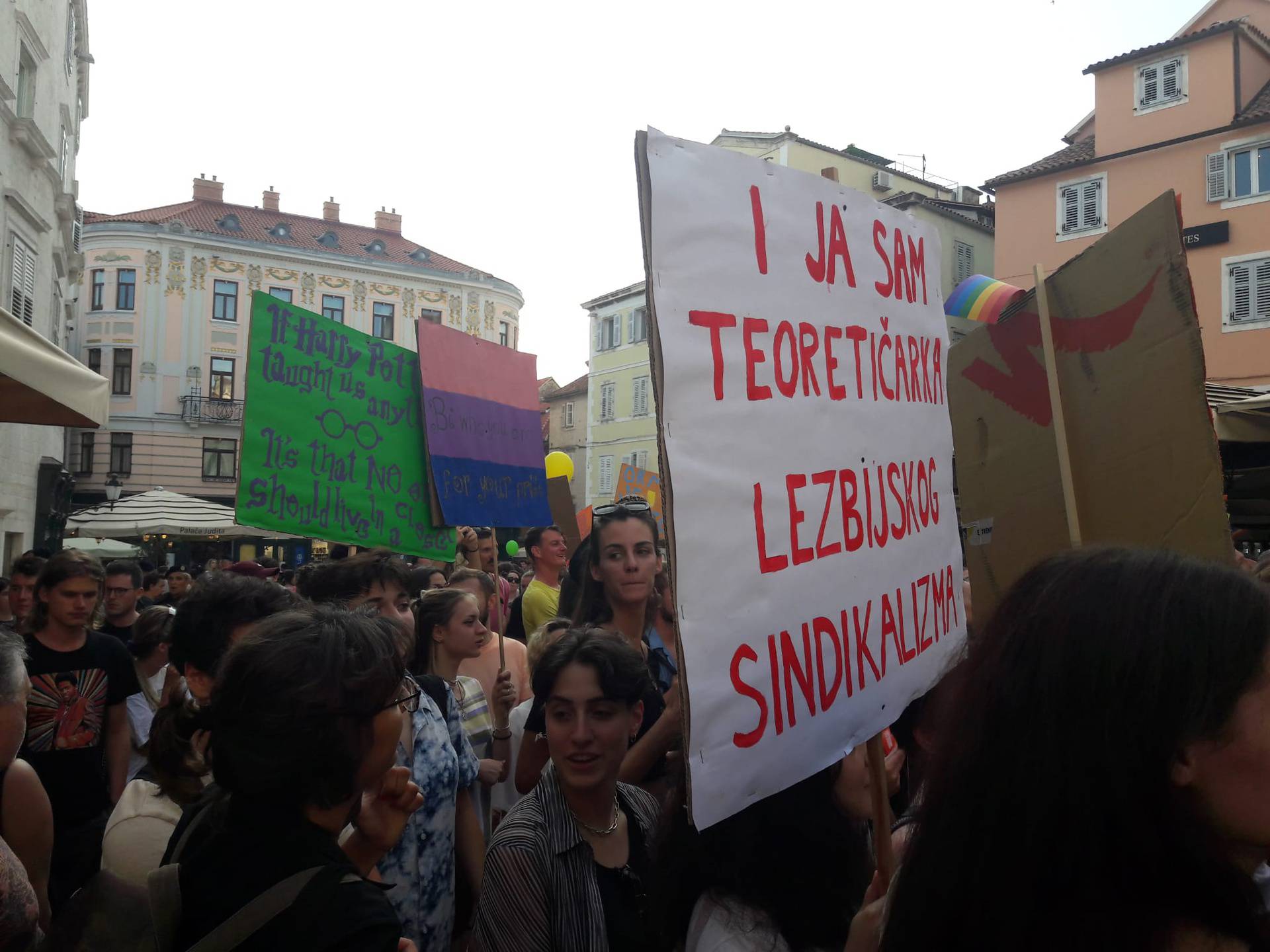 Deseti Pride došao je podržati i Puljak: 'Split je grad ljubavi'