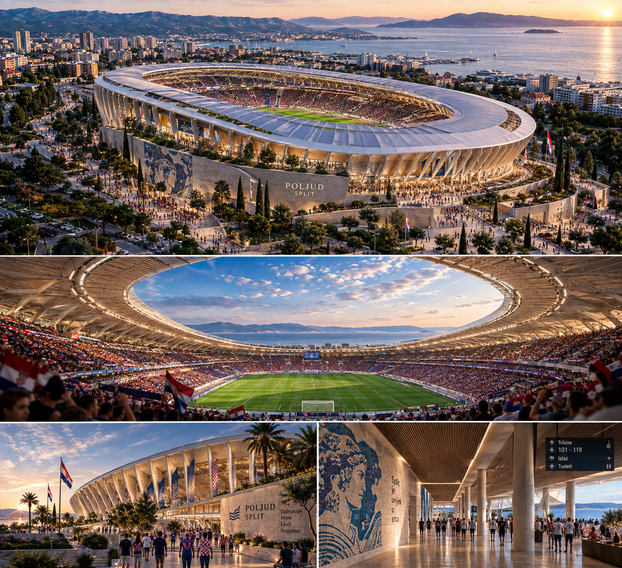 FOTO Ovo su vaši Poljudi! Koji dizajn stadiona vam je najbolji?