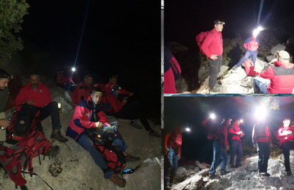 HGSS spasio belgijski par koji se izgubio na Velebitu: Skrenuli su sa planinarske staze i zaglavili