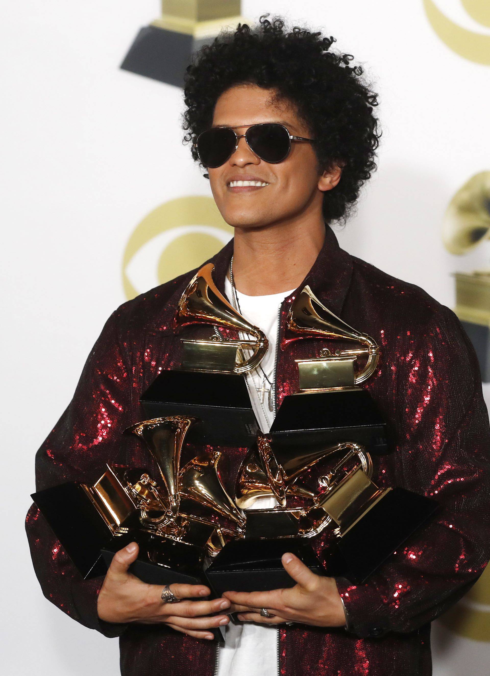 60th Annual Grammy Awards â Photo Room â New York