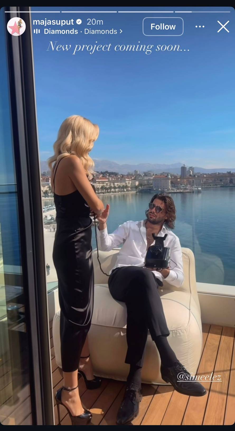 FOTO Iz Pariza u Split. Maja i Šime bili na balkonu, pa uletjeli u sobu. Evo što su sve radili...