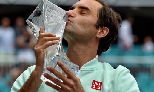 Federer u Miamiju osvojio 101. naslov, u finalu bolji od Isnera