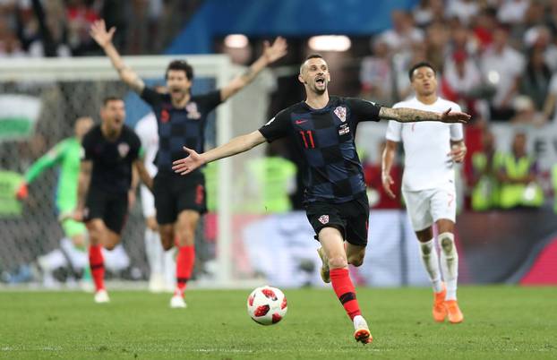 World Cup - Semi Final -  Croatia v England