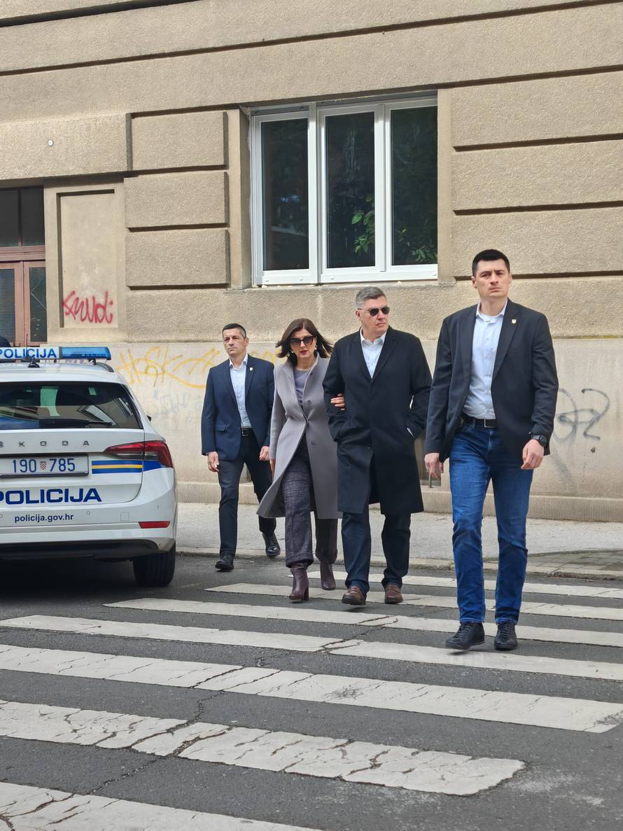Zoran Milanović stigao glasati sa suprugom Sanjom, Plenković je ubacio listić na Črnomercu