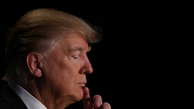 U.S. President Trump attends the National Prayer Breakfast event in Washington