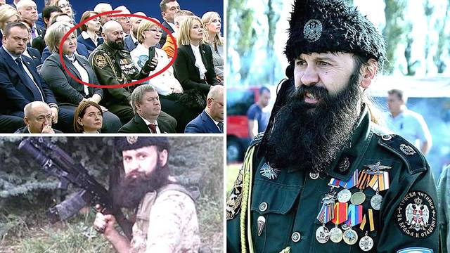 Četnik sjedio u prvim redovima na Putinovom govoru: Srbima nudio 200 € da ratuju za Ruse!