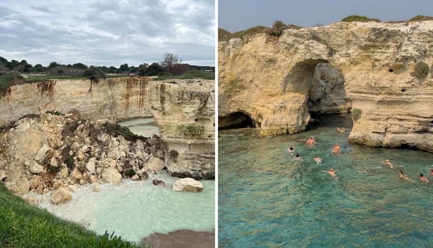 FOTO Slavni 'ljubavni luk'  na Valentinovo završio u Jadranu: 'Ovo je razoran udarac u srce'