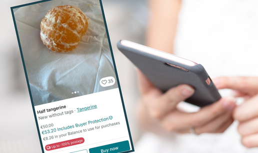 Netko na Vintedu prodaje pola mandarine za 50 eura! Ljudi pišu: 'Je l' može na rate?'