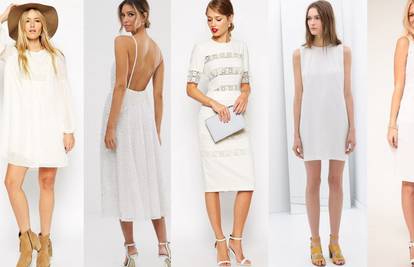 Bijela haljina u 10 chic stilova