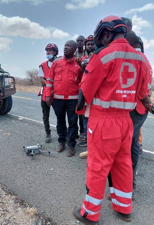 Tourist helicopter crashes in Kenya, police say seven killed