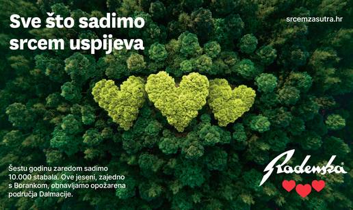 Radenska nastavlja saditi šume ondje gdje su požari ostavili pustoš