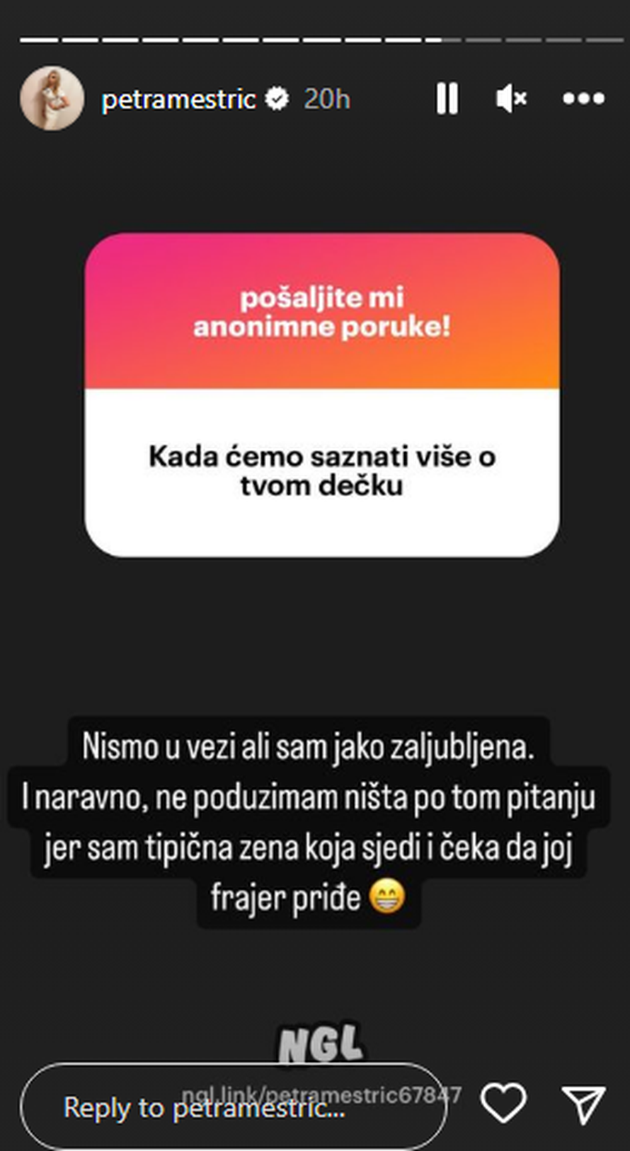 Petra Meštrić iz 'Braka na prvu' otkrila: Jako sam zaljubljena