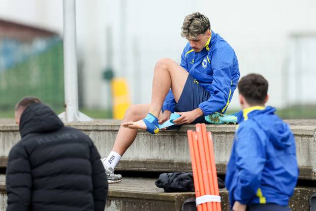 Sarajevo: Trening nogometne reprezentacija BiH uoči finalne utakmice doigravanja za Svjetsko prvenstvo