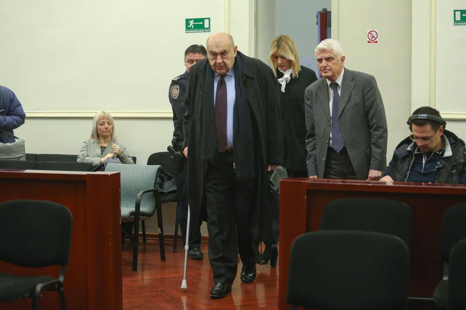 Zagreb: Na Å½upanijskom sudu nastavljeno suÄenje Ivi Sanaderu u aferi INA-MOL