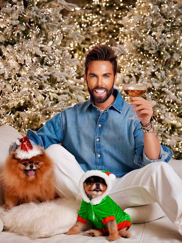 FOTO Marko Grubnić odškrinuo vrata svog luksuznog doma i pokazao kako on slavi Božić