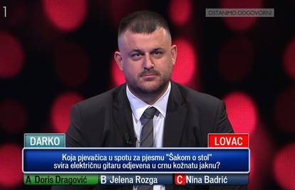 Kotiga otkrio zašto nije znao pitanje o Doris Dragović: 'Sve zbog incidenta prije koncerta'