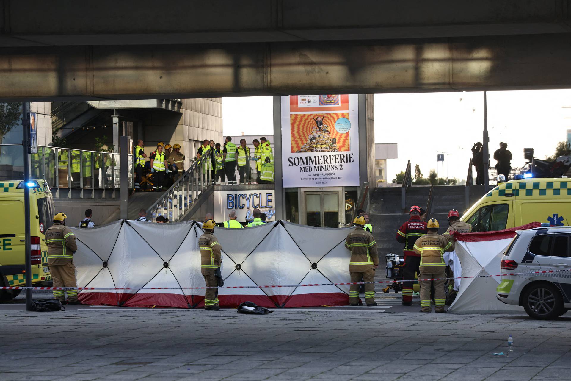 Danish police receives reports of shooting at Field's shopping centre, in Copenhagen