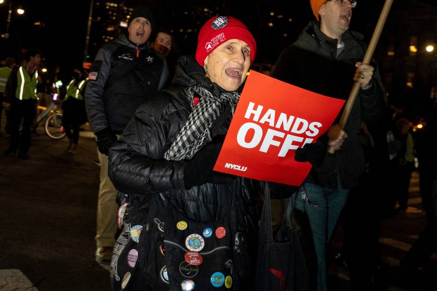 Protest against Immigration and Customs Enforcement (ICE) in New York City