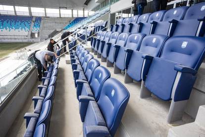 Osijek: Obilazak novog nogometnog stadiona pred samo otvorenje