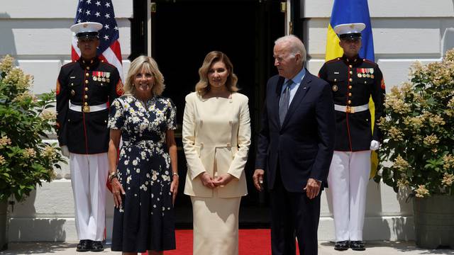 Ukrainian first lady Olena Zelenska visits U.S.